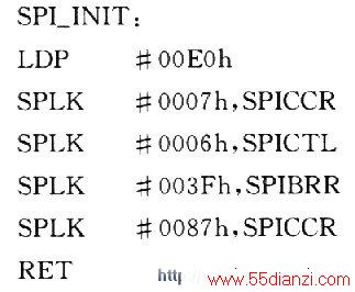 ûԱдTMS320LF2407ASPIͨųʼӳ
