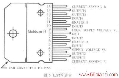 ͼ5 L298NоƬͼ