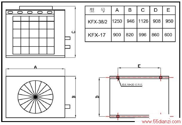 TCL KFX-17 KFX-38/2ˮ鰲װߴռ