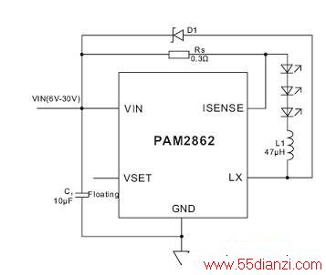 PAM2862ɵLED·