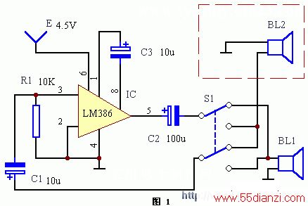 用LM386制作半双工对讲机