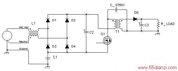 ͼ 1 Q1 ѹ C-STRAY йģ