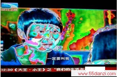 液晶屏花的故障判断