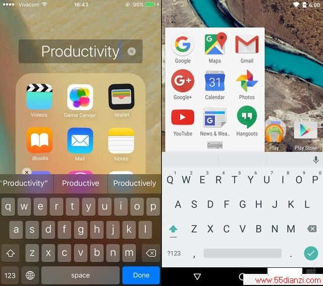 iOS 9Android 6.0 ĸ