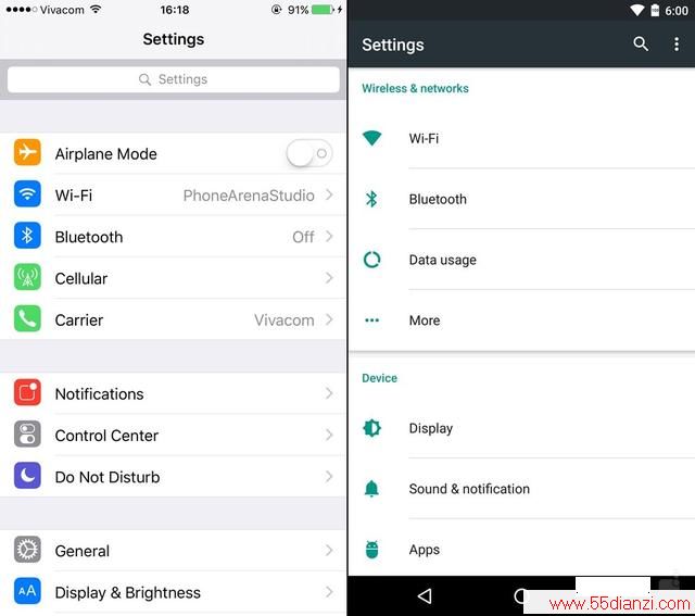 iOS 9Android 6.0 ĸ