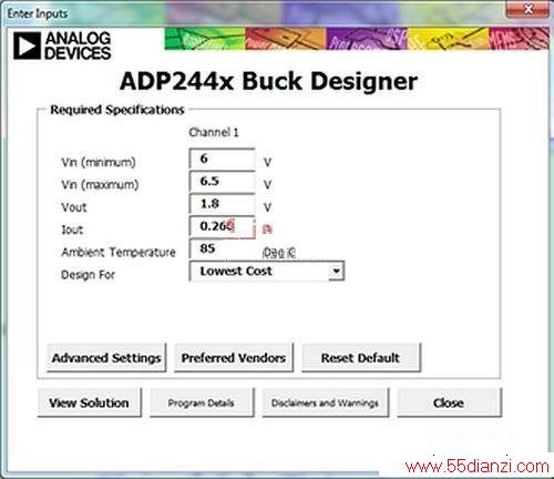 ͼ2. ADP2442/AD9683Ʋ