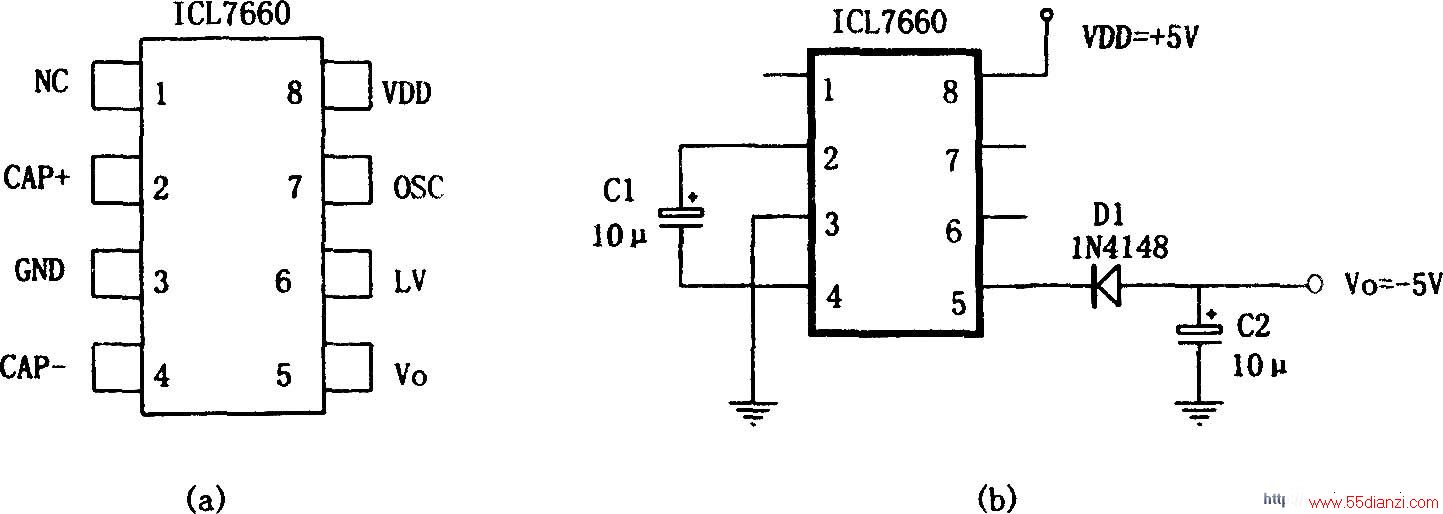ⲿֻ2ֻݼɹļԱ任Դ(ICL7660)