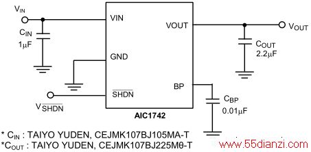 ER20P Ƭ(AIC1742-20APV) Ӧõ·ͼ