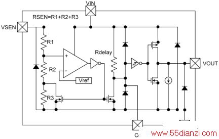 A8B Ƭ(XC6108C08BGR) ڲͼ
