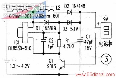 BL8530ѹԴ任Ӧõ·ͼ---ñԴBL8530 BOOST CONERTER