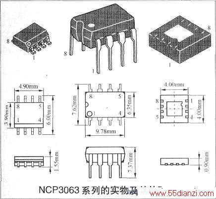 NCP3063ϵڲ˵·Ŷͼ