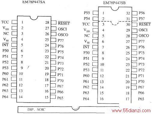 EM78P447Sַװʽ˳