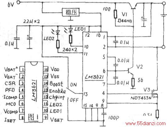 LM3621ɵ1/4.1Vѹ·