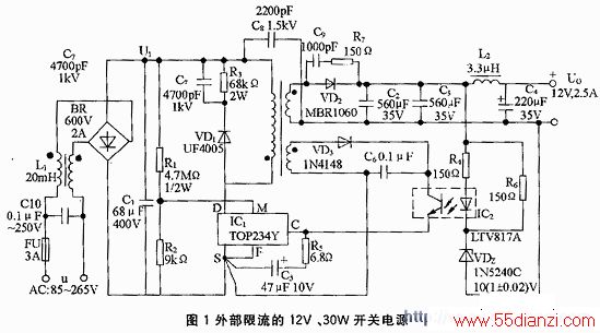 TOPSwitch-FXϵеƬصԴ