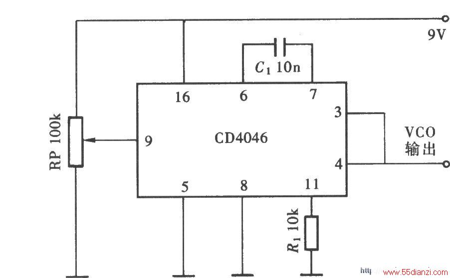 CD4046ɵĿƵѹ