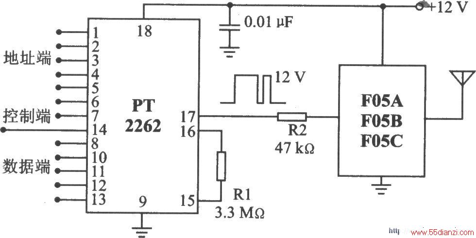 F05A/B/CϵAM 433/315 MHzƵģ