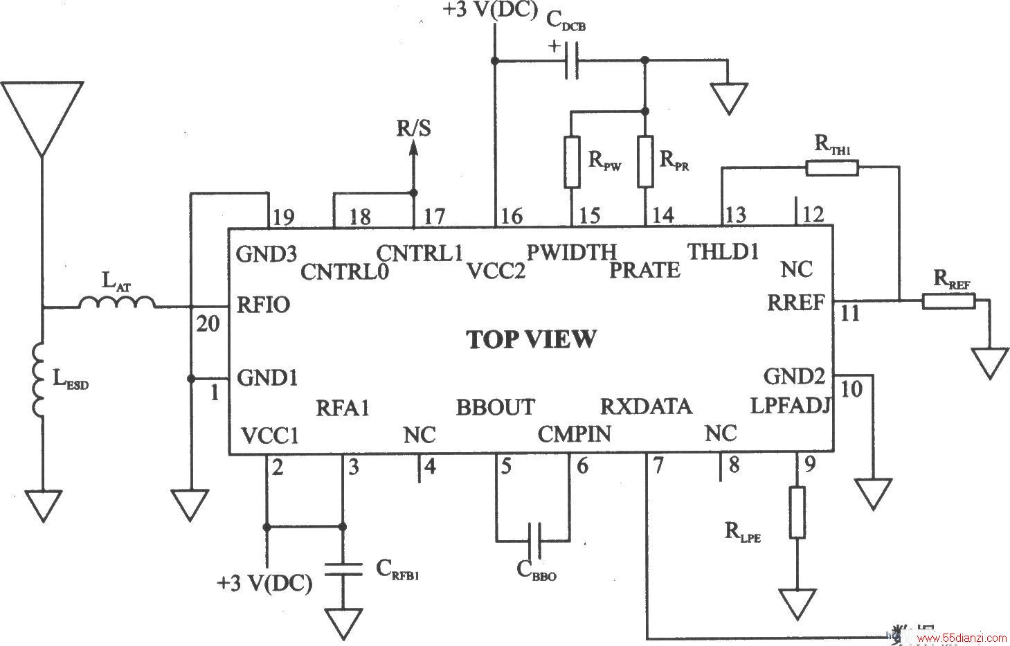RX6000 00K/ASK 916.50 MHz ASH