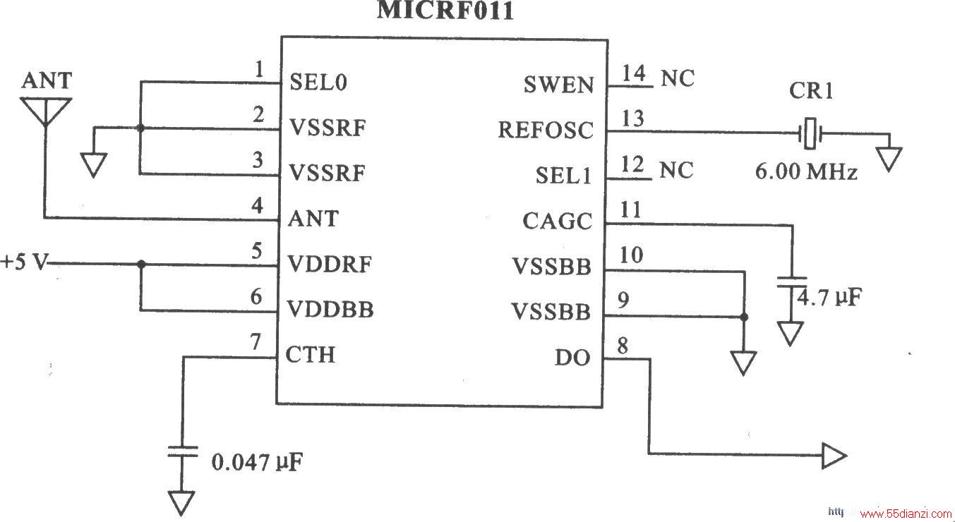 MICRF011 00K 440300 MHz/ݽ
