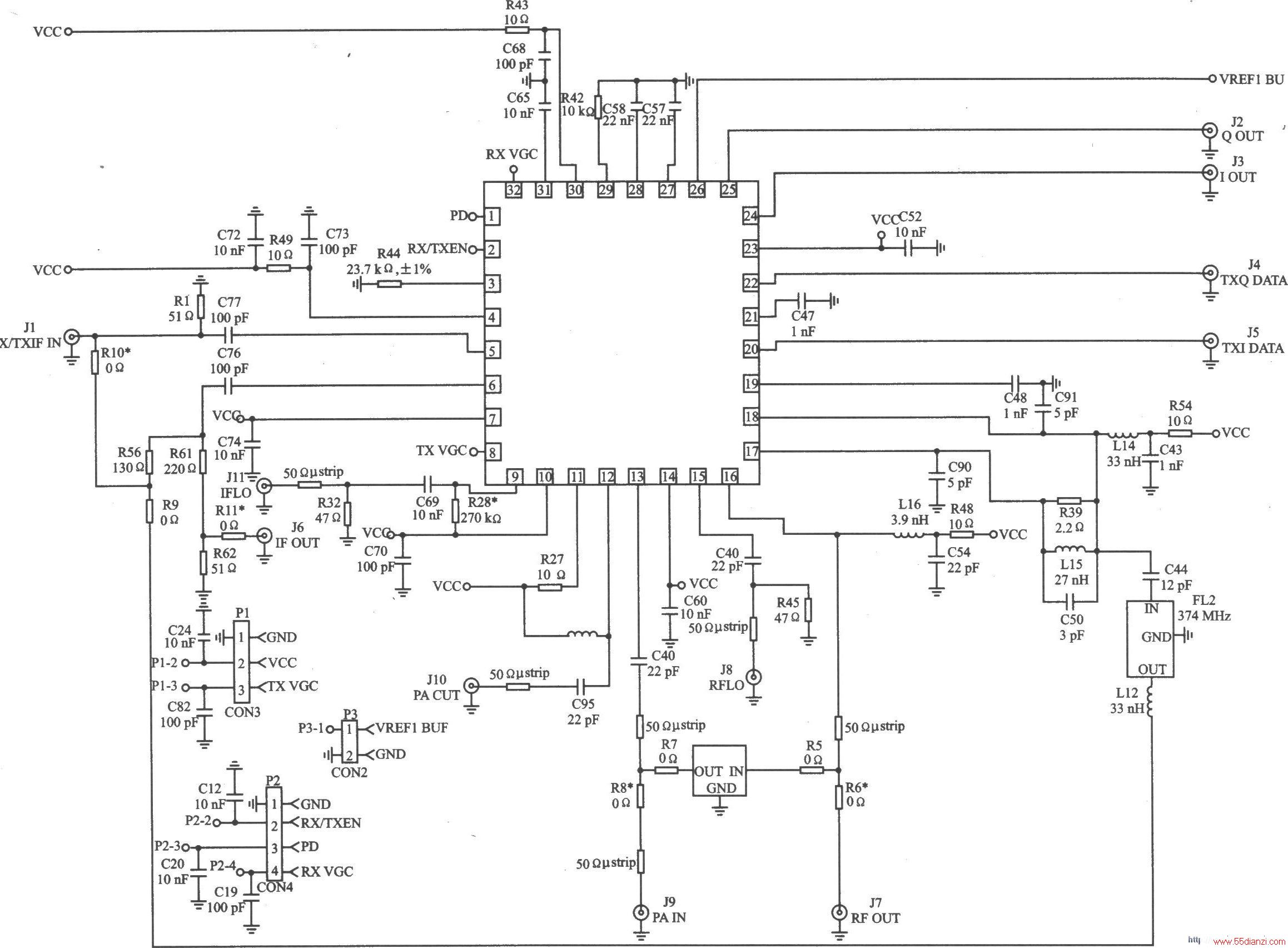 RF2948B QPSK 2.4 GHzƵշ