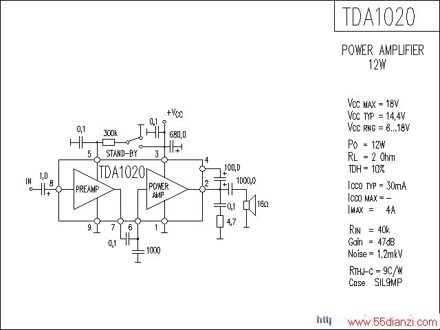 TDA1020ŵ·