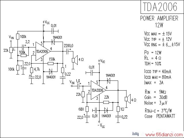 TDA2006ŵ·
