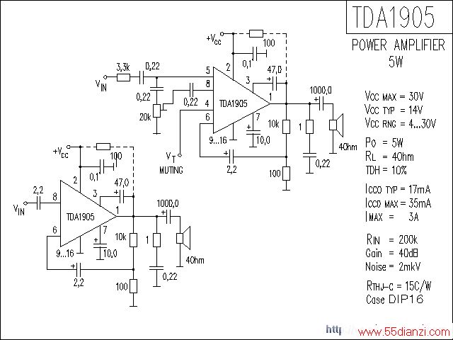 TDA1905ŵ·