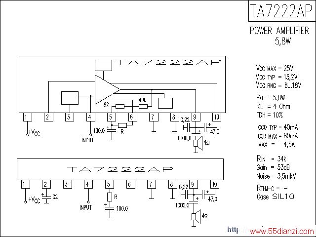 TA7222APŵ·