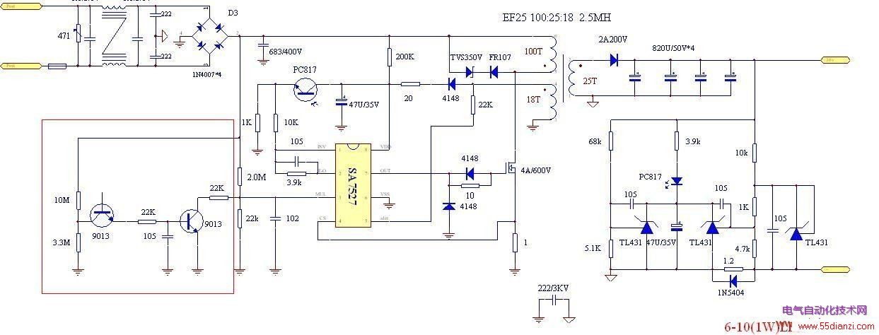 6LED - 10LED / 350MA