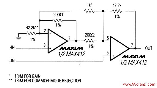 MaximMAX412 ICŴڴ˵·Ϊ5VΪ5