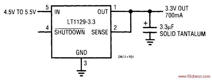 3.3V̨ʽͿЯԵ΢߼оƬϿɡڴ£ٶԼЩ·ĵĵʾۺļڴϵͳУԴѹΪ5V