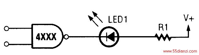 Ϊ˼LEDһCMOSſTTLһʹ½