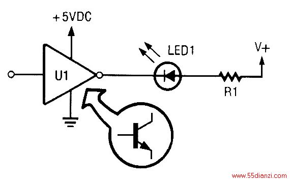 ·TTLLEDͼʾӵزܴLED