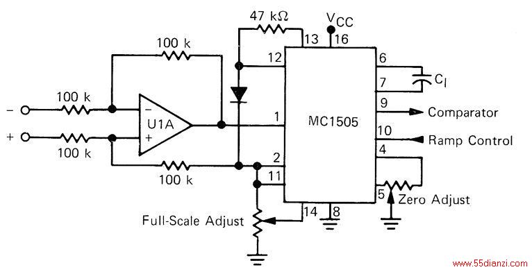 ĦMC3403˷Ų֣ӵԴΪMC1505˫ѵA/DתΪͳɱλ档ŴΪѹַŴҲοMC1505ѹΪ1.25V--D. AldridgeS. KelleyMC1505˫ѵA/Dתϵͳ뻺· Ħɣݷ˳ǣ1976꣬EB-24A