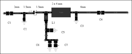 ͼ4. 2mm x 4mm̽ߵĲͼ(0.4mmߵΪ50΢ߵĳȱͼ)